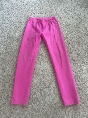 Hanna Andersson Hot Pink Girls' Stretch Leggings